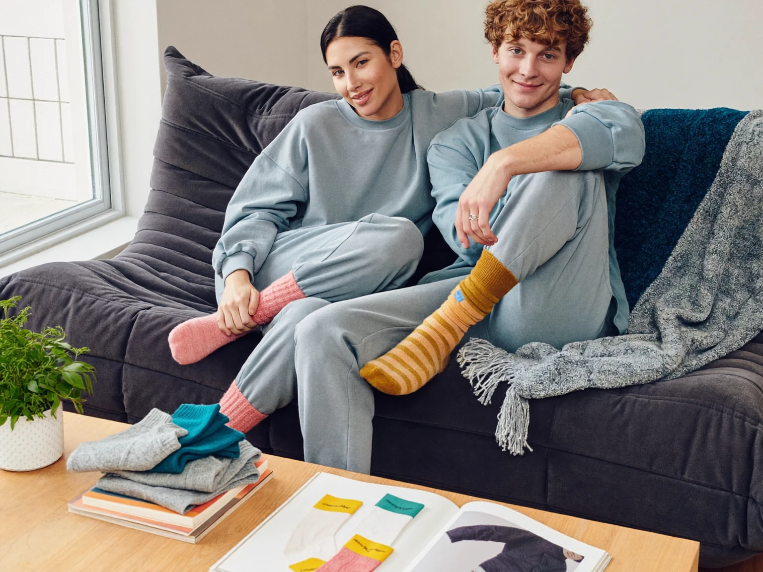 Illustration: entspannter Moment zuhause im Kontext des Sortiments